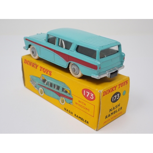 1138 - A boxed Dinky Toys No.173 turquoise Nash Rambler