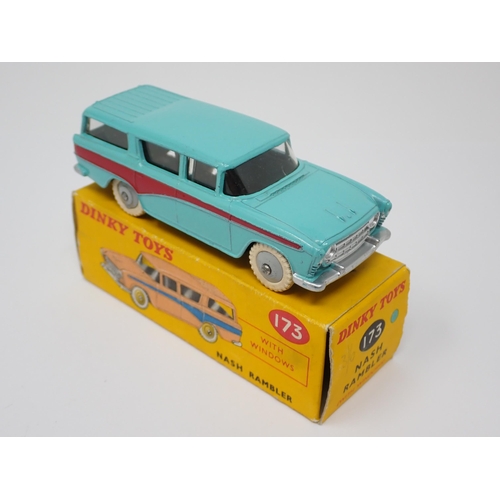 1138 - A boxed Dinky Toys No.173 turquoise Nash Rambler