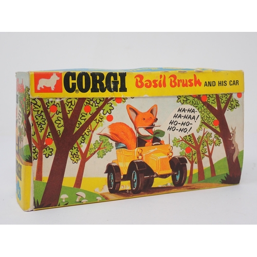 1142 - A boxed Corgi No.808 Basil Brush Car with laugh tapes and sounbox