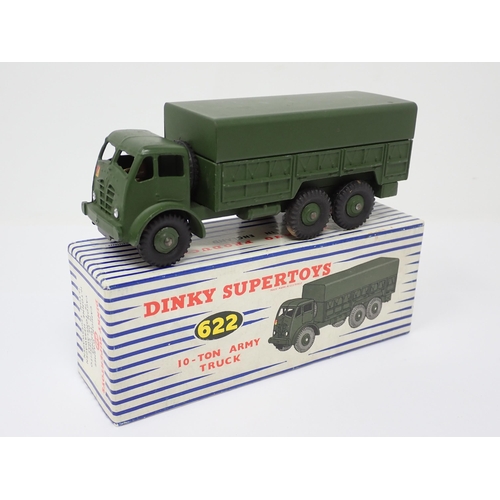 1157 - A boxed Dinky Supertoys No.622 10-ton Army Truck