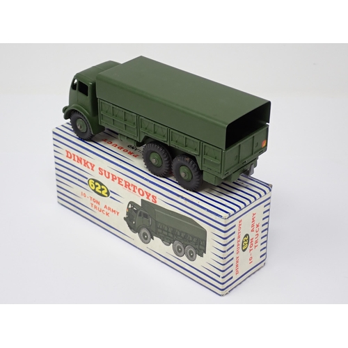 1157 - A boxed Dinky Supertoys No.622 10-ton Army Truck