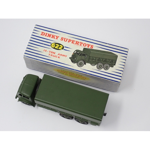 1157 - A boxed Dinky Supertoys No.622 10-ton Army Truck