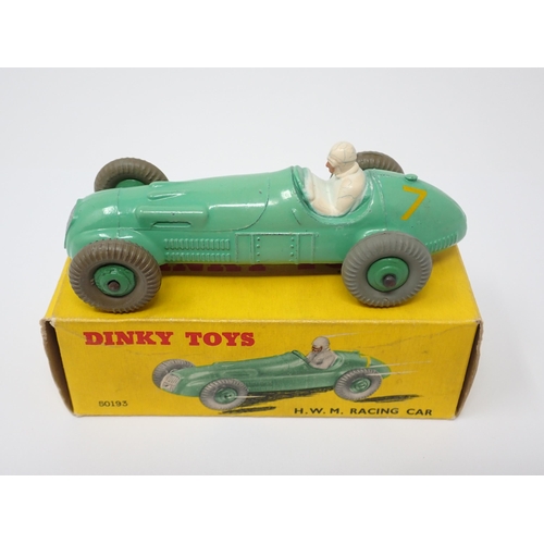 1159 - A boxed Dinky Toys No.23J H.W.M. Racing Car stamped 23J to base