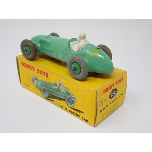 1159 - A boxed Dinky Toys No.23J H.W.M. Racing Car stamped 23J to base