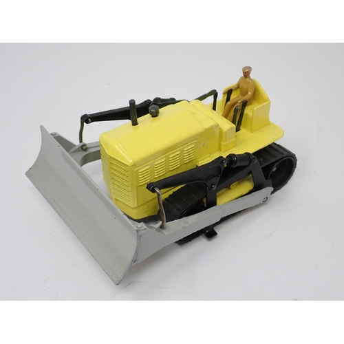 1163 - A boxed Dinky Supertoys No.961 yellow and grey Blaw-Knox Bulldozer