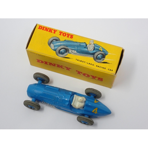 1168 - A boxed Dinky Toys No.23K Talbot-Lago Racing Car with 23K stamp to base plate