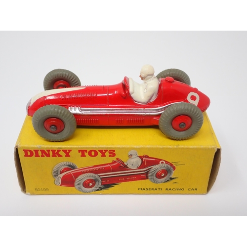 1169 - A boxed Dinky Toys No23N Maserati Racing Car with 23N stamp to base plate