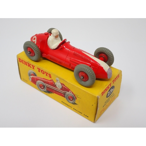 1169 - A boxed Dinky Toys No23N Maserati Racing Car with 23N stamp to base plate