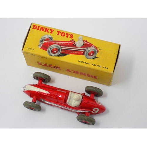 1169 - A boxed Dinky Toys No23N Maserati Racing Car with 23N stamp to base plate