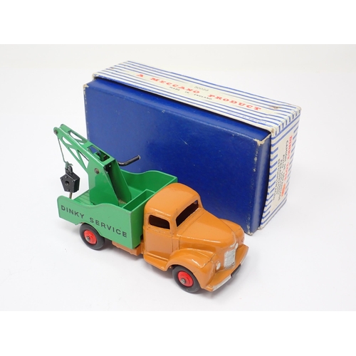 1178 - A boxed Dinky Toys No.25X brown and green Breakdown Lorry