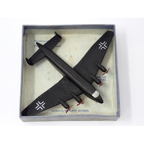 1188 - A rare boxed Dinky Toys No.67A Junkers JU89 Heavy Bomber