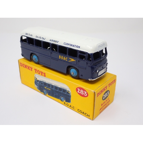 1196 - A boxed Dinky Toys No.283 B.O.A.C. Coach