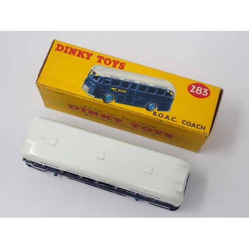 1196 - A boxed Dinky Toys No.283 B.O.A.C. Coach