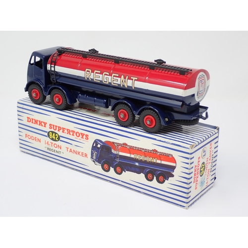 1198 - A boxed Dinky Supertoys No.942 'Regent' Foden 14-Ton Tanker