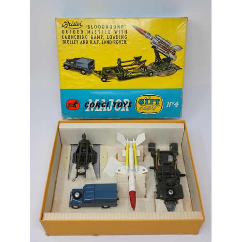 1221 - A boxed Corgi Major No.4 Bloodhound Guided Missile Gift Set