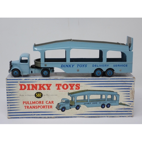 1235 - A rare boxed Dinky Toys No.582 Pullmore Car Transporter with six rivets