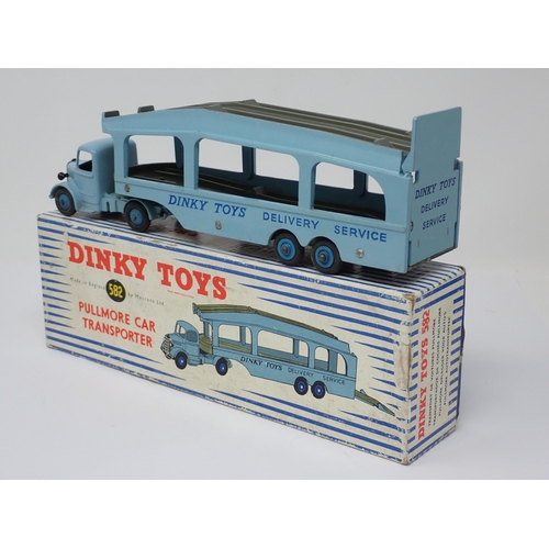 1235 - A rare boxed Dinky Toys No.582 Pullmore Car Transporter with six rivets