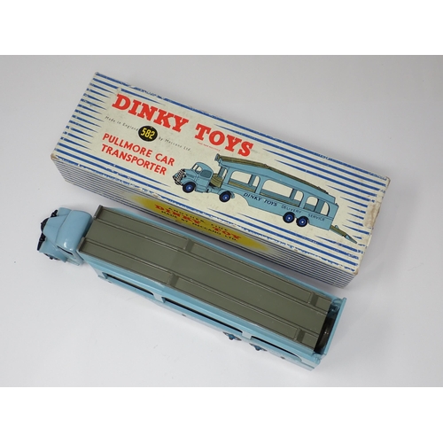 1235 - A rare boxed Dinky Toys No.582 Pullmore Car Transporter with six rivets