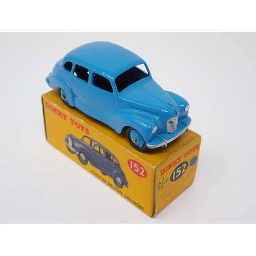 1242 - A very rare boxed Dinky Toys No.152 light blue Austin Devon