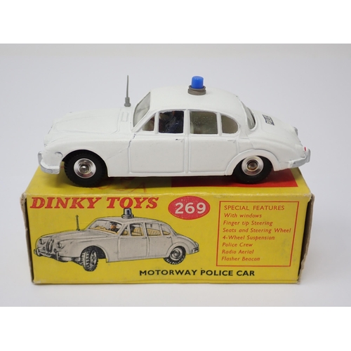 1245 - A boxed Dinky Toys No.269 Motorway Police Car