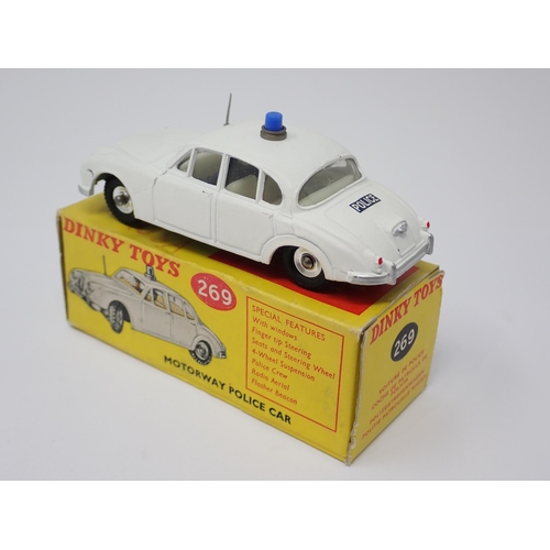 1245 - A boxed Dinky Toys No.269 Motorway Police Car