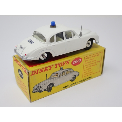 1245 - A boxed Dinky Toys No.269 Motorway Police Car