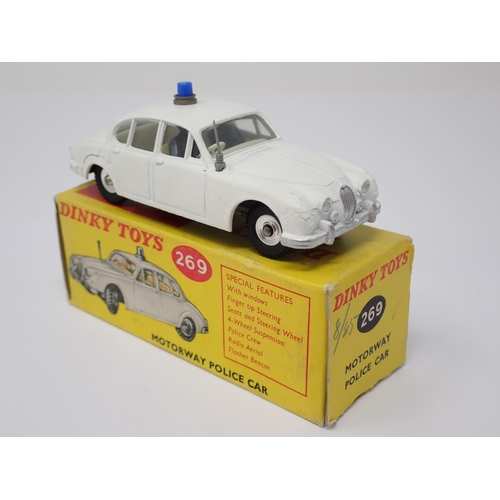 1245 - A boxed Dinky Toys No.269 Motorway Police Car