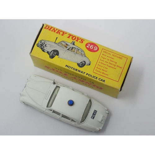 1245 - A boxed Dinky Toys No.269 Motorway Police Car