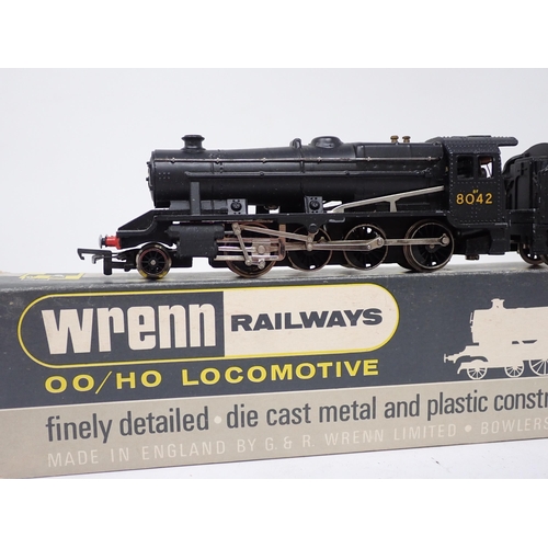 1269 - A boxed Wrenn 00 gauge 8F 2-8-0 in LMS black livery