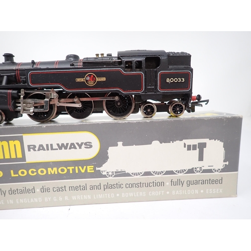 1271 - A boxed Wrenn 00 gauge 2-6-4 tank Locomotive in BR black livery