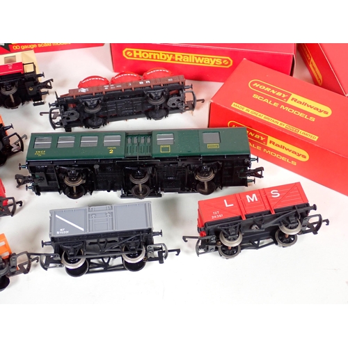 1278 - Eight boxed Wrenn 00 gauge Wagons, fourteen boxed Hornby Wagons, a Model Power boxed Tanker and vari... 