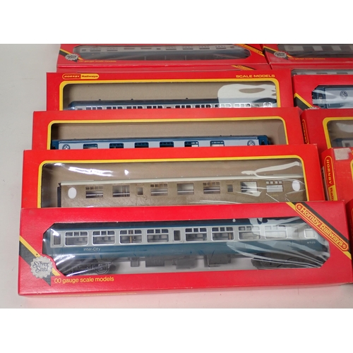 1280 - Six boxed Hornby 00 gauge Intercity Coaches, five boxed Golden Arrow Pullman Coaches, two boxed L.N.... 