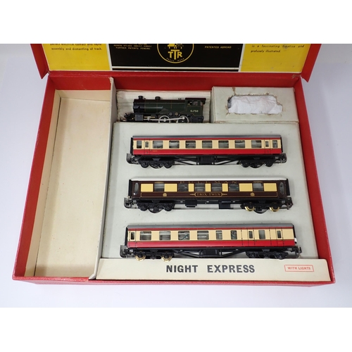 1294 - A boxed Trix-Twin 00 gauge Night Express Pychley, running no.62750