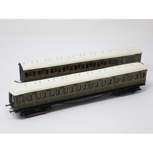 1307 - An EMU Models kit built 00 gauge 2-car Inner Suburban 2NOL Unit, running No.1828 with powered Tensho... 