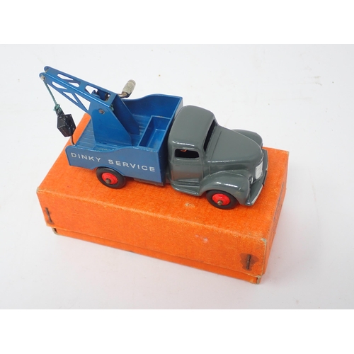 1225 - A boxed Dinky Toys No.25X blue and grey Breakdown Lorry