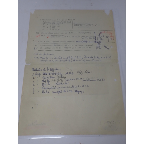 1344 - Adolph Hitler – Fuehrer edict signed four pages. Kommandosache (Top Secret) eith Fuehrer- Hauptquart... 