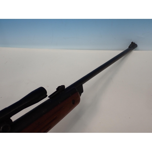 1457 - A B.S.A. Meteor .22 Air Rifle with telescopic sight