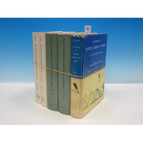 1023 - Edit, Ralph Palmer, Handbook of North American Birds, in 5 volumes (5)