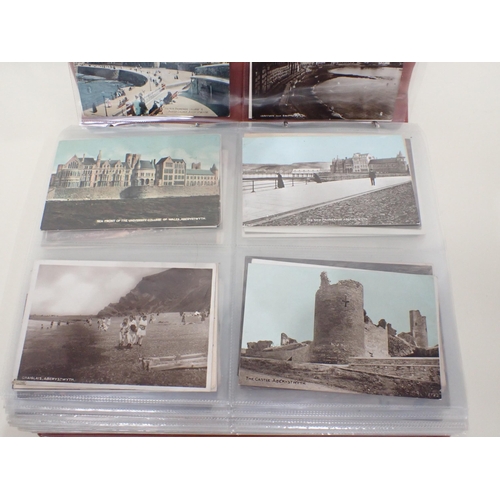1012 - A large Royal Mail Album of 360 Aberystwyth Cardigan Cards