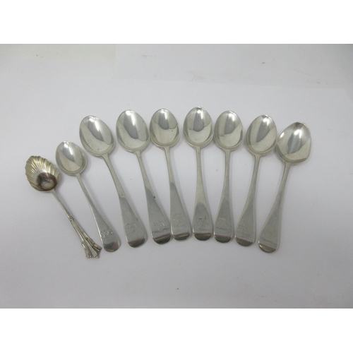 126 - Nine silver Tea and Coffee Spoons, various dates