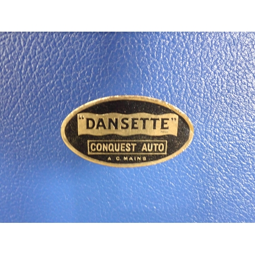 2 - A Dansette Conquest auto Record Player Cabinet, 2ft 1in H (failed PAT)