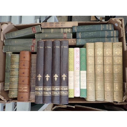 42 - Seven boxes of Books including titles on antiques and history