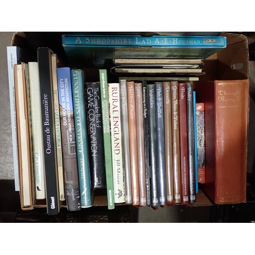 58 - Two boxes of Books of rural interest