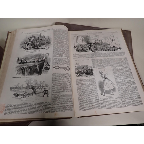 1007 - The Illustrated London News, Vol I May 14th-31st December 1842, pub William Little, Vol II January-J... 