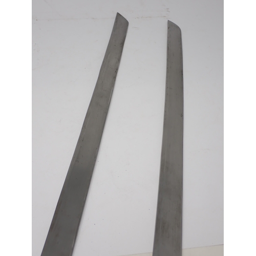 45 - Two Burmese made Japanese Swords