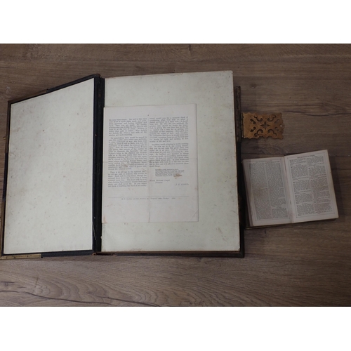 35 - A Victorian Family Bible and a Book of Common Prayer