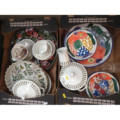 371 - Three boxes of assorted Ceramics