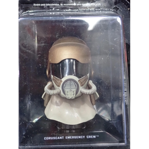 1 - Thirty boxed Star Wars Helmet Collection Models with Booklets