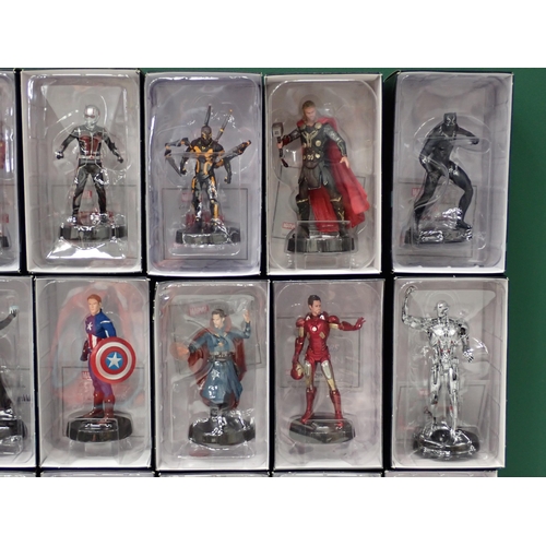 20 - Eighteen boxed Marvel Collector's Figures including Avengers and Captain America