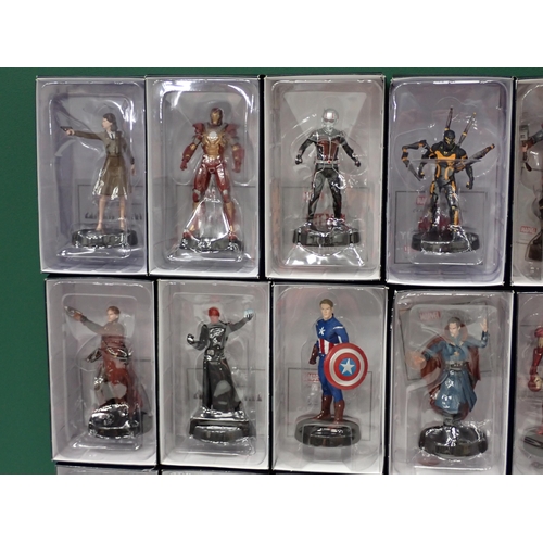 20 - Eighteen boxed Marvel Collector's Figures including Avengers and Captain America